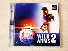 Wild Arms 2 by Sony + Spine Card