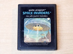 ** Space Invaders by Atari - Picture Label